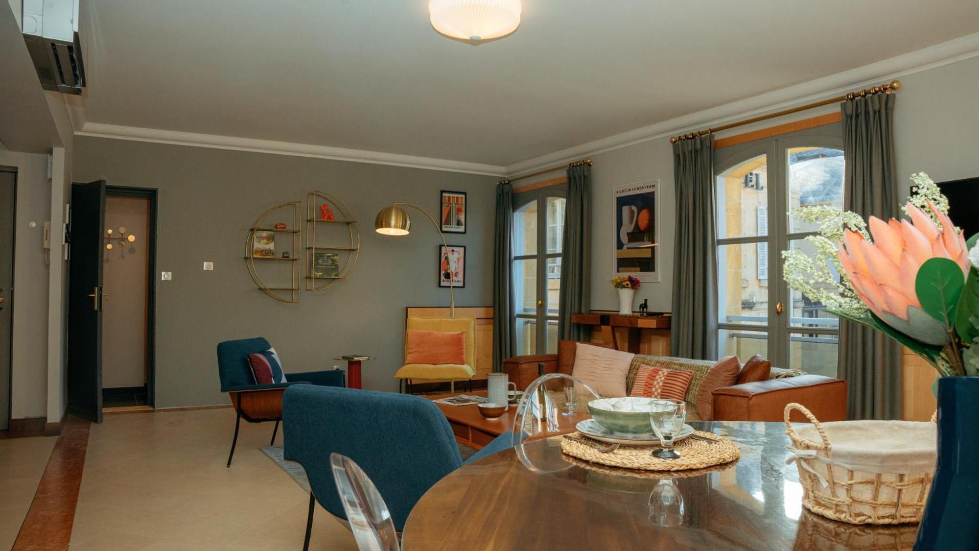 Superbe Appartement 132M2, Classe 5 Etoiles, Sarlat Centre Εξωτερικό φωτογραφία