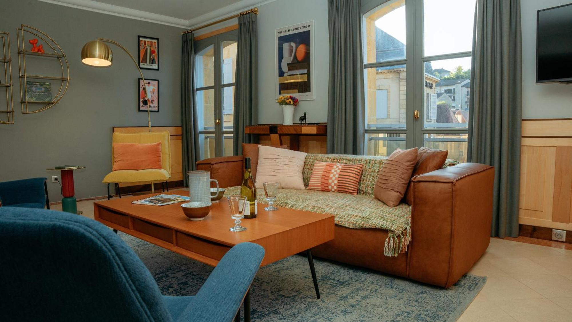 Superbe Appartement 132M2, Classe 5 Etoiles, Sarlat Centre Εξωτερικό φωτογραφία
